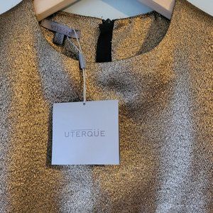UTERQUE Dress and Leather Belt